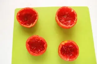 Tomates farcies à la Comtoise : etape 25