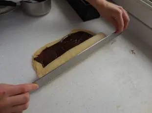 Brioche feuilletée au chocolat : etape 25