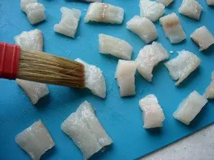 Bouchées de filet de poisson aux épinards : etape 25