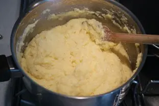 Filet de daurade grillée à la polenta : etape 25