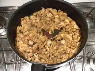 Poulet au curry express : etape 25