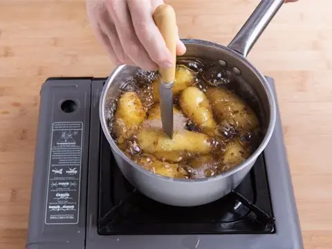 Détermination de la cuisson des pommes de terre