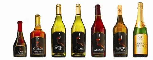 gamme des vins du jura