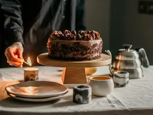 Recette de Layer Cake d’anniversaire pour fashionista végane