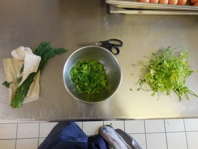 de gauche à droite
