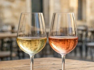 température vin rosé et blanc