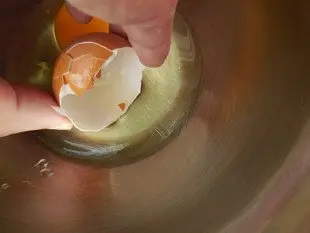 Coquille d'œuf en cuillère