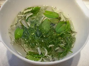 Salade d'herbe