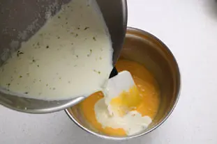 Crème pâtissière au citron vert