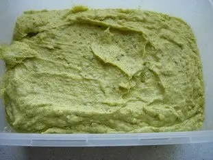 Crème de pistache : Photo de l'étape 4