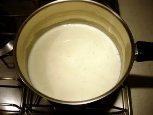 Crème pâtissière : Photo de l'étape 1