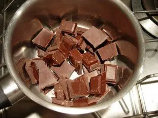 Mousse au chocolat : Photo de l'étape 1