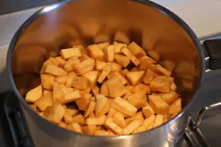 Compote coings-pommes : Photo de l'étape 3