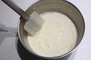 Crème pâtissière à la pistache : Photo de l'étape 3