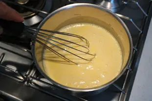 Crème pâtissière à la pistache