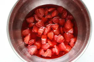 Clarification de fraises