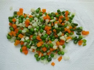 Macédoine de légumes