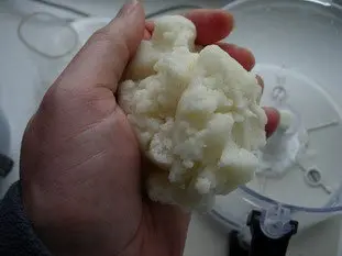 Pâte de noix de coco : Photo de l'étape 4