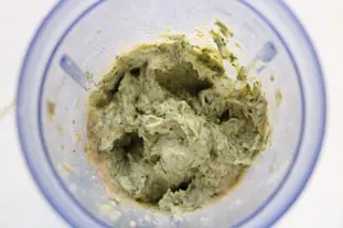 Sauce verte persil-sésame : Photo de l'étape 2