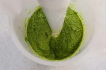 Pesto menthe et petits pois : etape 25