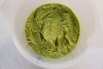 Pesto menthe et petits pois : Photo de l'étape 26