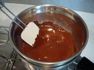 Sauce au chocolat : Photo de l'étape 1