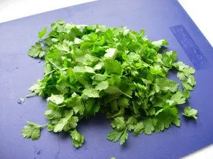 Sauce verte au persil : Photo de l'étape 1
