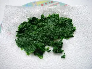 Sauce verte au persil : Photo de l'étape 5