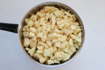 Compote de pommes à la verveine : Étape 4