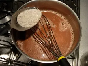 Chocolat chaud : etape 25