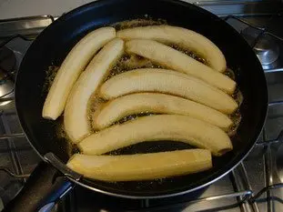 Bananes flambées légères : Photo de l'étape 4