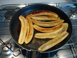 Bananes flambées légères : Photo de l'étape 6