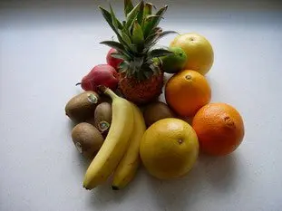 Salade de fruits : Photo de l'étape 1