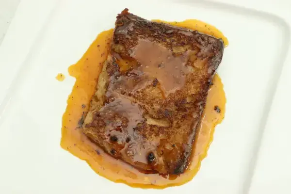 Brioche perdue clémentines-marrons