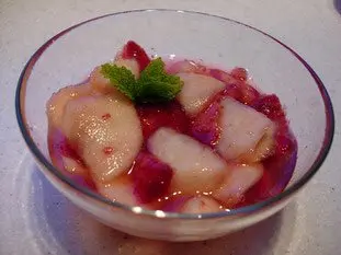 Salade de pêches à la menthe : Photo de l'étape 8