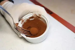 Truffes en chocolat : Photo de l'étape 8
