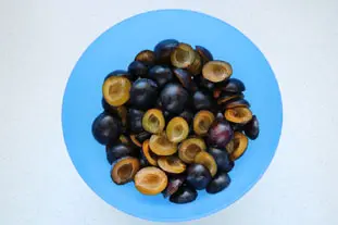 Confiture-gelée de prunes : Photo de l'étape 2
