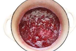 Confiture-gelée de prunes : Photo de l'étape 8