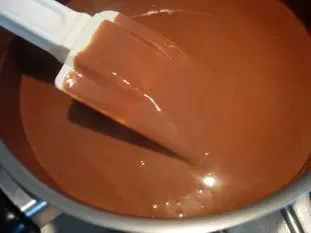 Crème au chocolat qui croustille, mousse à l'Irish coffee : etape 25
