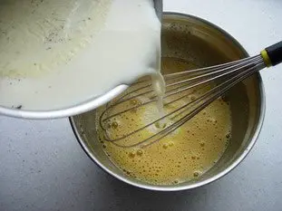 Crème caramel : Photo de l'étape 6