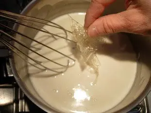 Crème coco-vanille pour Elsa : etape 25