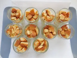 Verrines de tarte au citron meringuée