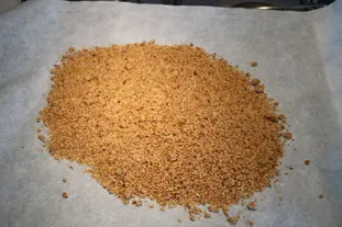 Mousse au chocolat aux noisettes : Photo de l'étape 2