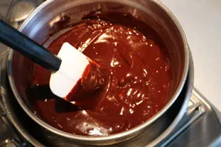 Mousse au chocolat aux noisettes : Photo de l'étape 4