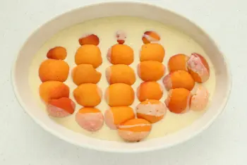 Clafoutis aux abricots et crème d'amandes