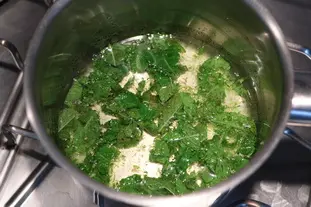Pêches blanches en mojito : Photo de l'étape 2