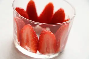 Verrines fraises-kiwis crème de mascarpone : Photo de l'étape 5