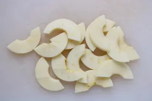 Flan à la pomme