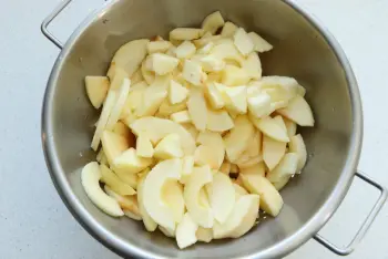 Crumble pommes et whisky