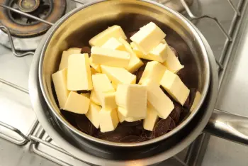 Fondant au chocolat : Étape 1